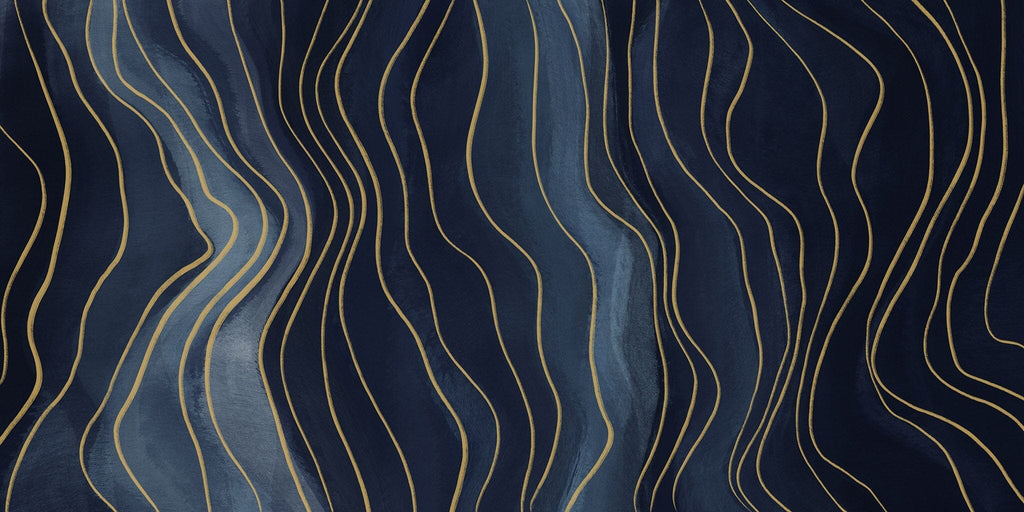 Abstract Navy Blue Removable Wallpaper Mural