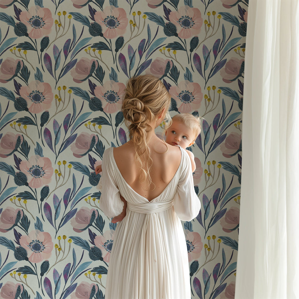 Purple Daisy Wallpaper