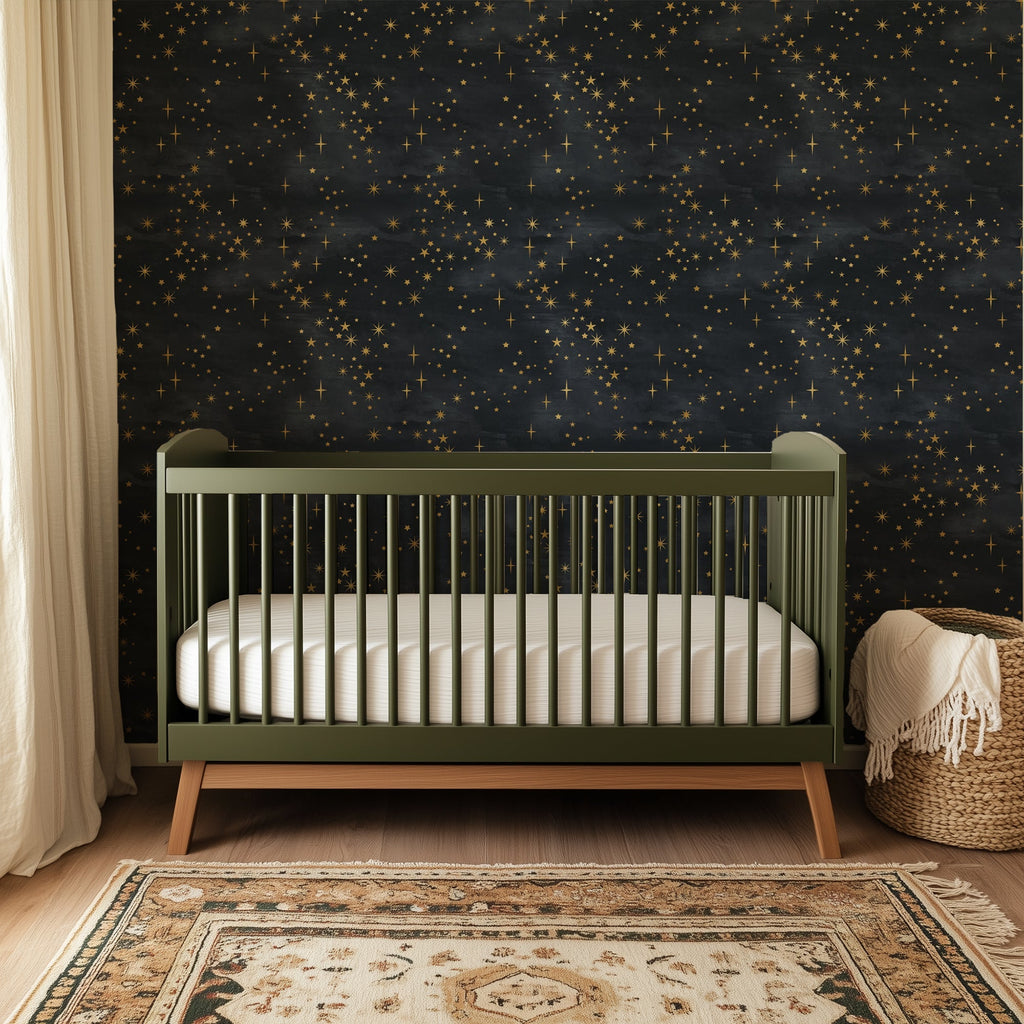 Starry Sky Pattern Wallpaper