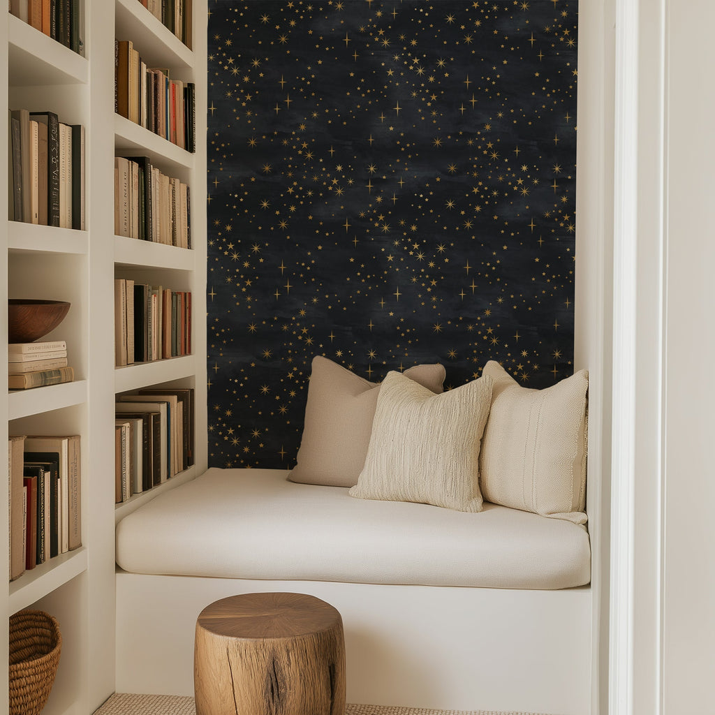 Starry Sky Pattern Wallpaper
